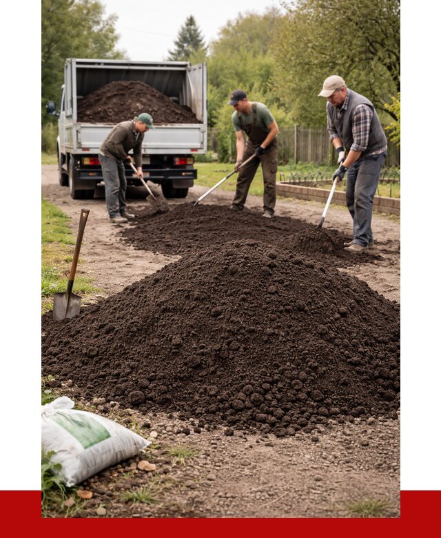 Купить землю для огорода в Апшеронске от 3279 р./куб | ПРОНЕРУДПшр