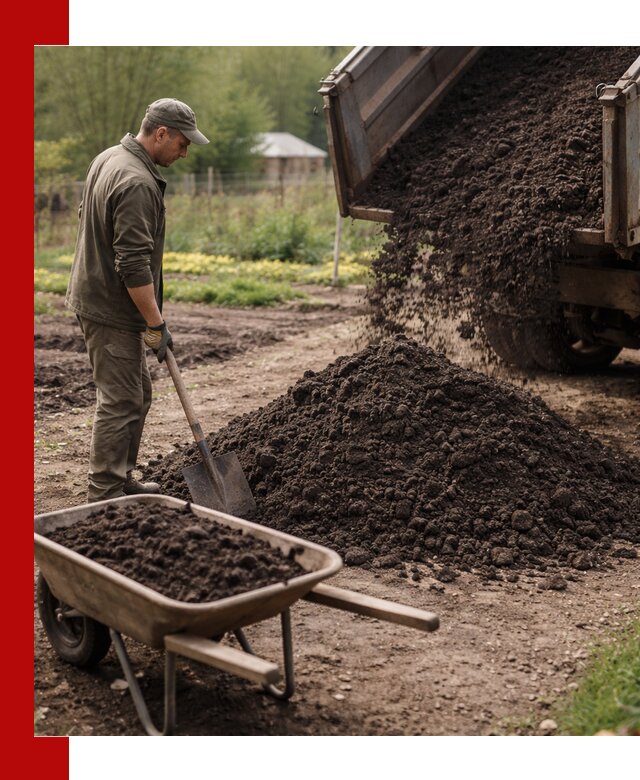 Доставка качественной земли для огорода в Апшеронске