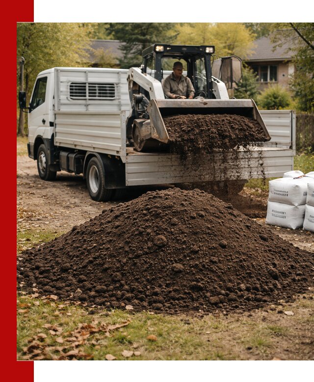 Доставка садовой земли в больших объёмах в Апшеронске