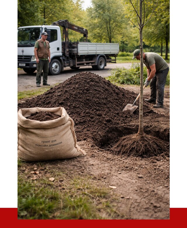 Грунт для посадки деревьев в Апшеронске от 1230 р. | ПРОНЕРУДПшр