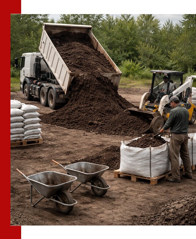 Доставка и продажа торфогрунта в Апшеронске оптом и в розницу