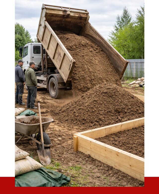 Торфо песчаная смесь в Апшеронске с доставкой от 1896 р. | ПРОНЕРУДПшр