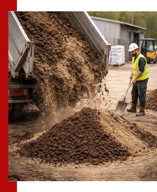 Доставка торфо-песчаной смеси в Апшеронске для строительства и озеленения