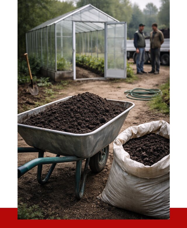 Чернозем для теплицы в Апшеронске с доставкой от 1537 р. | ПРОНЕРУДПшр