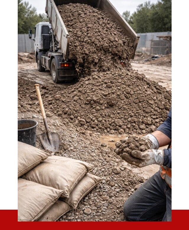 Купить глина для засыпки в Апшеронске от 1230 р. за куб | ПРОНЕРУДПшр