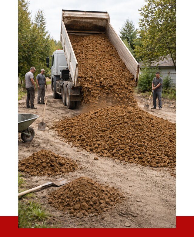 Купить суглинок с доставкой в Апшеронске от 2562 р. за куб | ПРОНЕРУДПшр