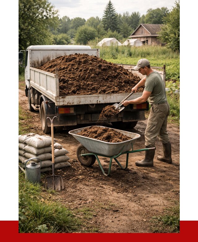 Купить коровий навоз с доставкой в Апшеронске от 1845 р. | ПРОНЕРУДПшр