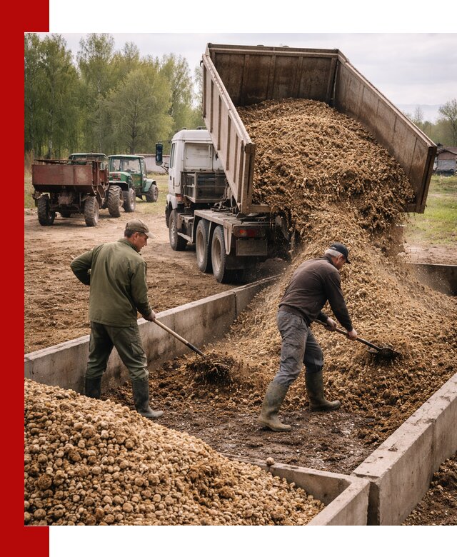 Куриный помет с доставкой в Апшеронске оптом и в розницу