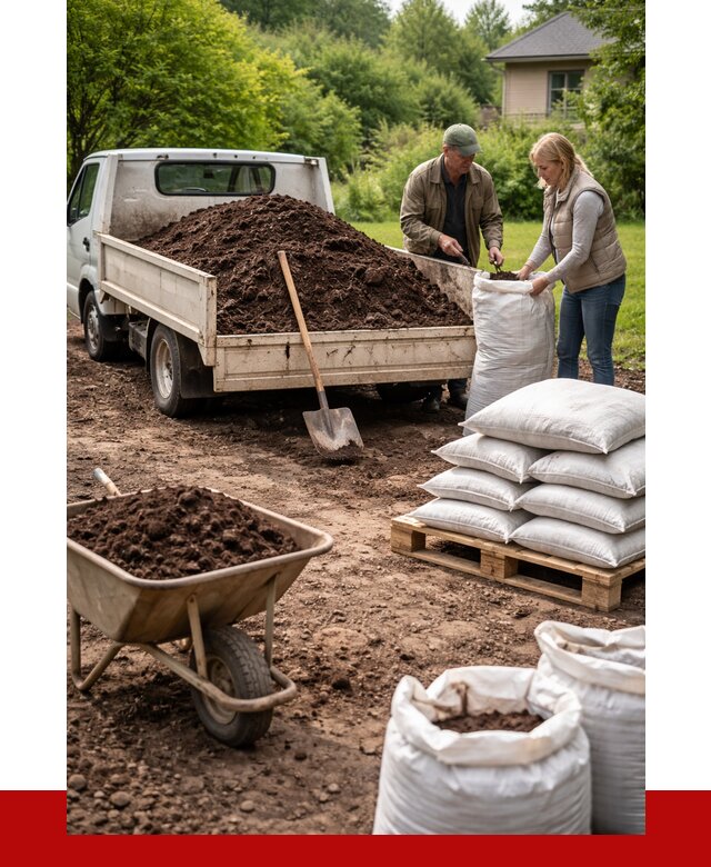 Перегной в мешках с доставкой в Апшеронске от 2255 р. | ПРОНЕРУДПшр