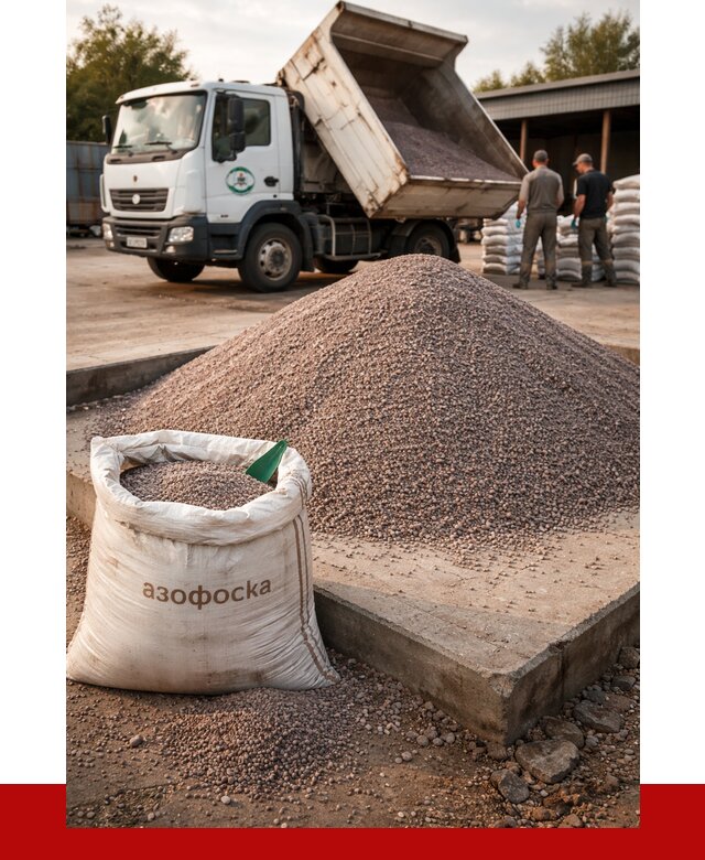 Купить азофоска в Апшеронске с доставкой от 1230 р. за куб | ПРОНЕРУДПшр