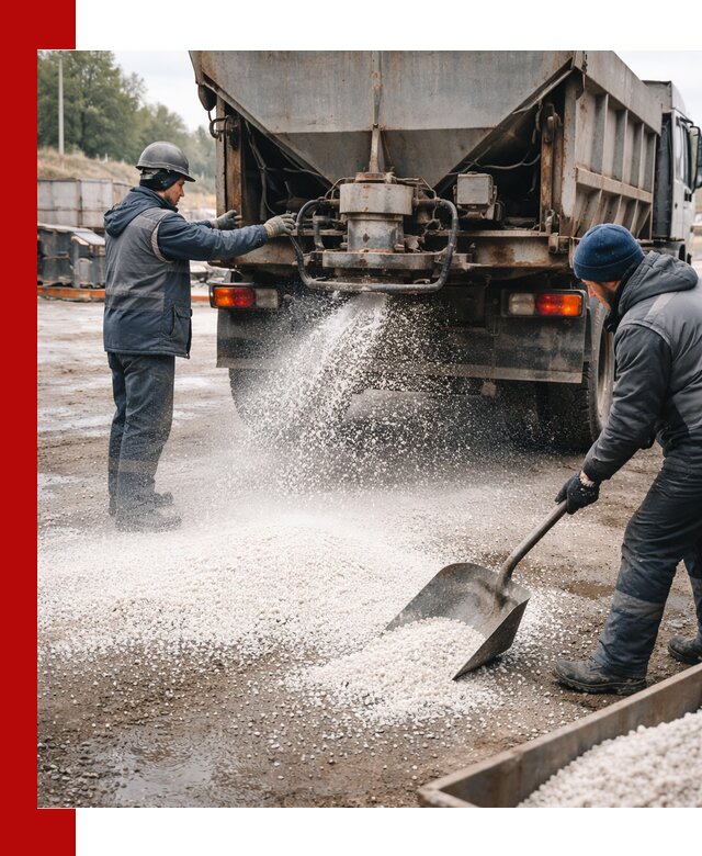 Доставка и продажа хлористого кальция в Апшеронске