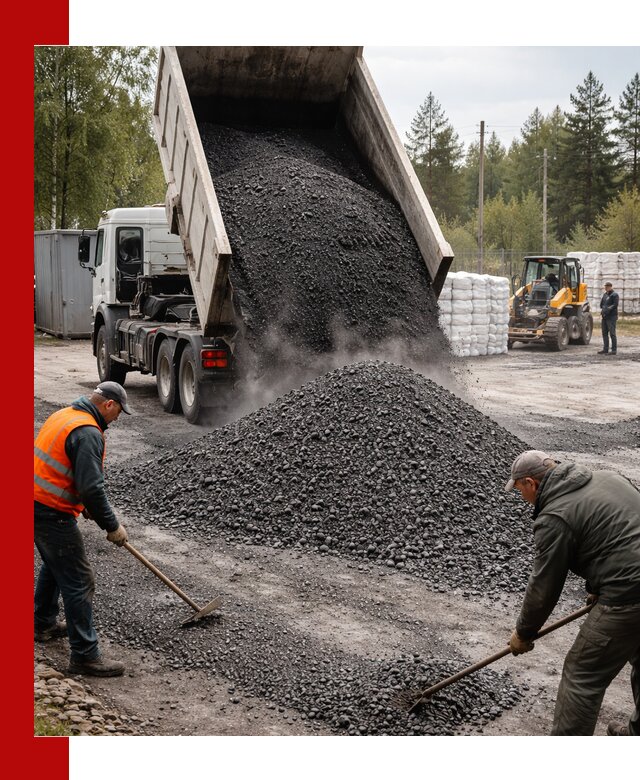 Доставка и продажа асфальтного гранулята в Апшеронске