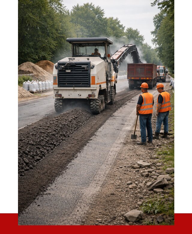 Фрезерованный асфальт в Апшеронске от 2255 р./куб. | ПРОНЕРУДПшр