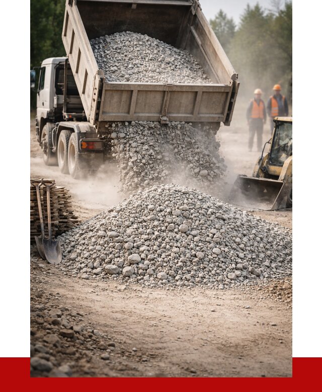 Купить дробленый бетон в Апшеронске от 1742 р./куб | ПРОНЕРУДПшр