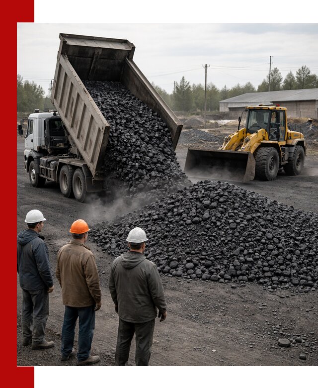 Доставка угля антрацита в Апшеронске с самосвалами и погрузкой