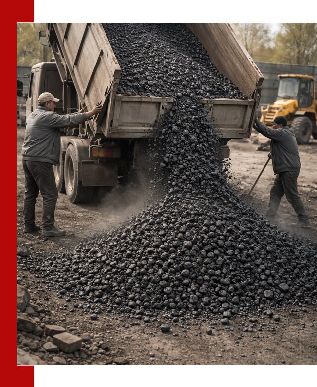 Доставка угля семечка самосвалами в Апшеронске