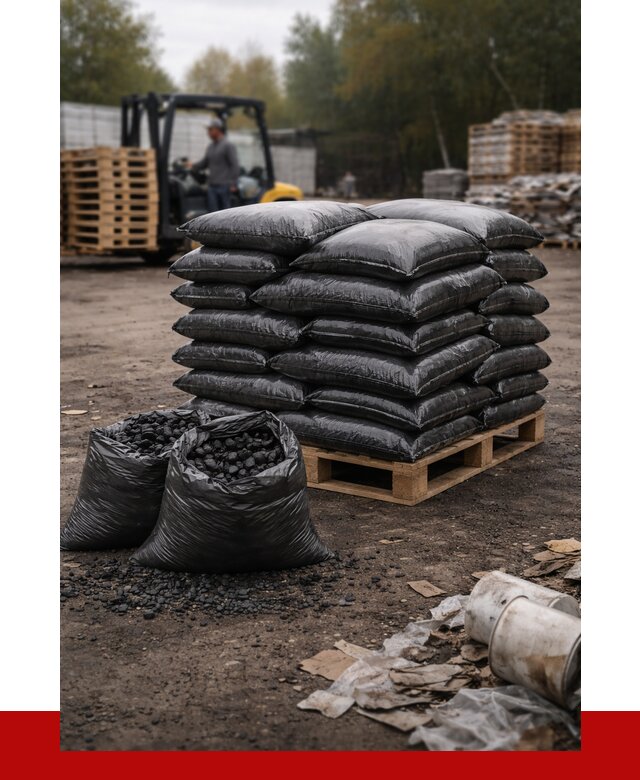 Купить уголь в мешках с доставкой в Апшеронске от 7686 р. | ПРОНЕРУДПшр