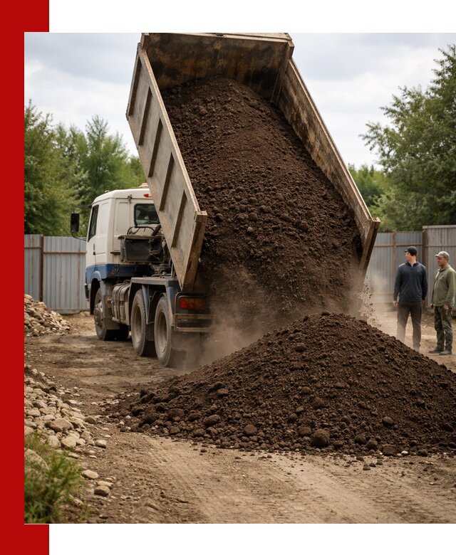 Доставка самосвалом 10 кубов в Апшеронске быстро и надёжно