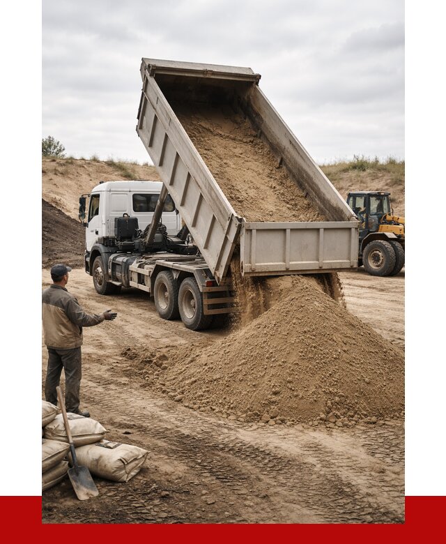 Доставка самосвалом 20 кубов в Апшеронске от 7686 р. | ПРОНЕРУДПшр