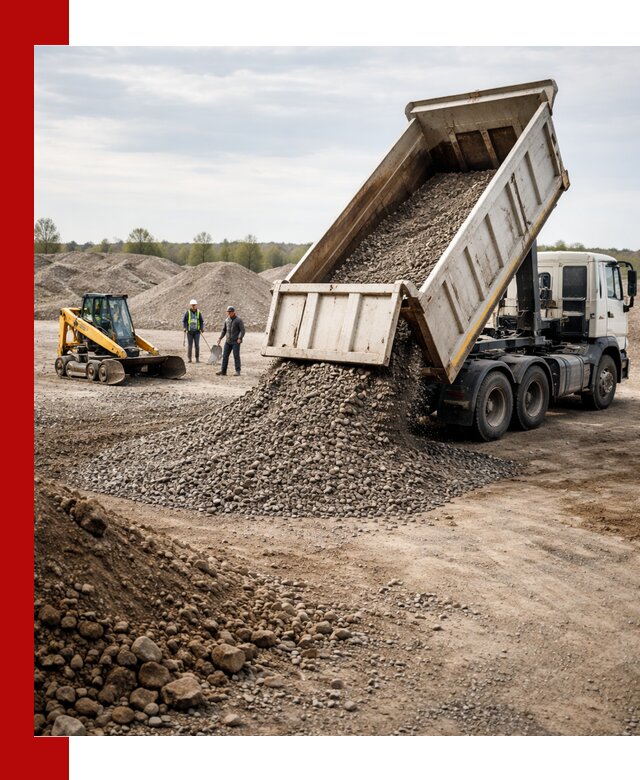 Доставка самосвалом 25 м³ в Апшеронске быстро и надежно