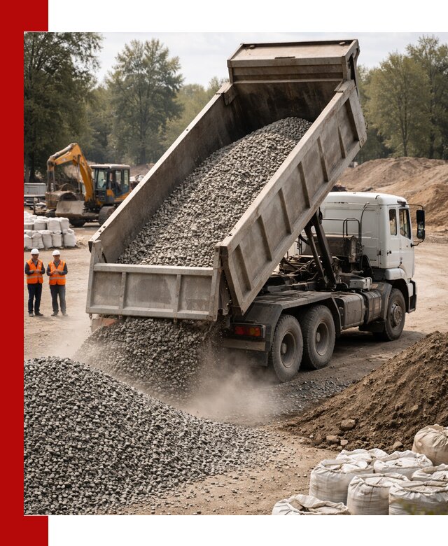 Аренда самосвала в Апшеронске для доставки сыпучих и нерудных материалов