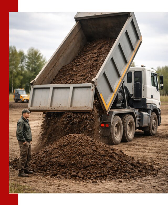 Аренда самосвала с водителем в Апшеронске для сыпучих грузов и навоза