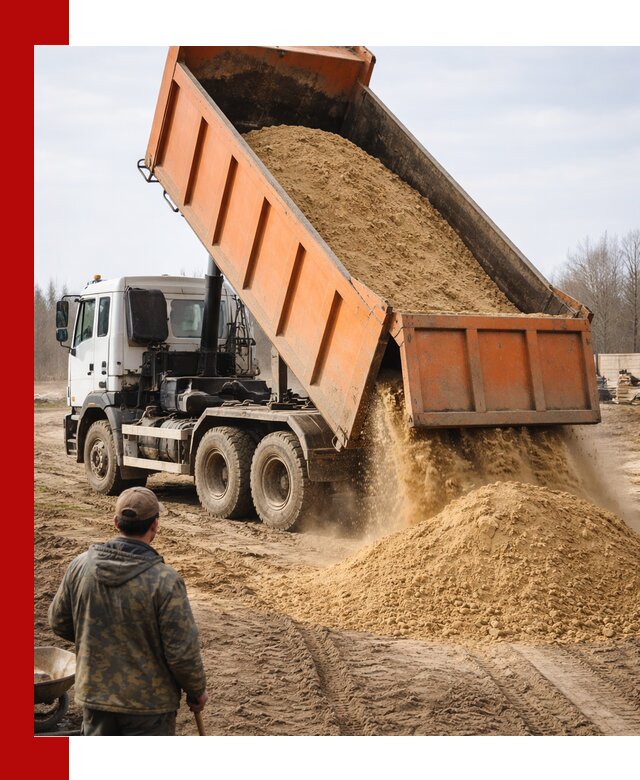 Аренда самосвала 20 тонн для перевозки грузов в Апшеронске