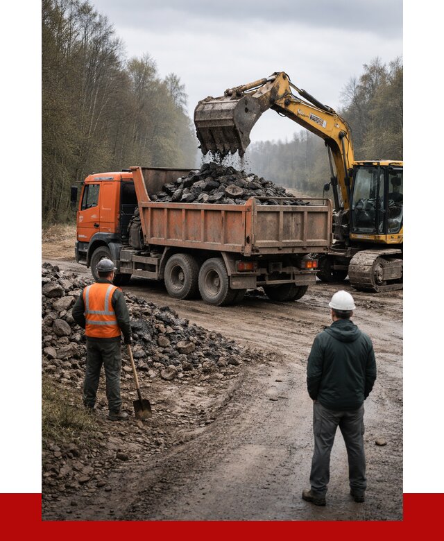 Вывоз асфальта в Апшеронске от 4612 р. самосвалом ПРОНЕРУДПшр