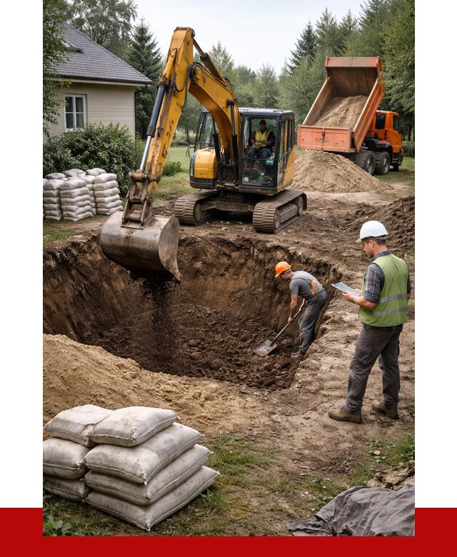 Рытье котлована в Апшеронске быстро от 4612 р. ПРОНЕРУДПшр