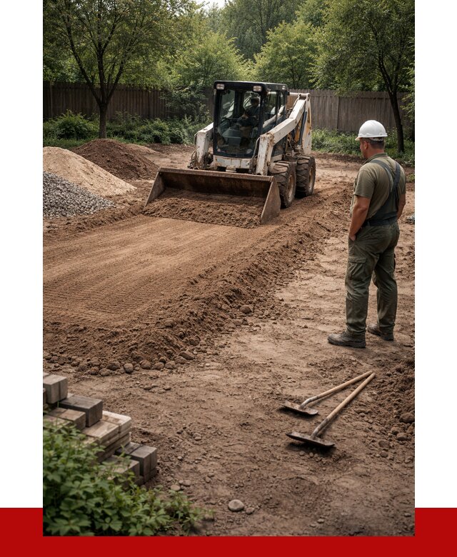 Выравнивание участка под ключ в Апшеронске от 3587 р. | ПРОНЕРУДПшр